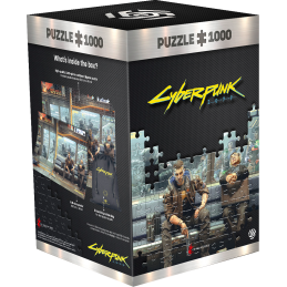 GOOD LOOT PUZZLE CYBERPUNK 2077 METRO 1000 PIECES PUZZLE 48X68CM GIFT BOX