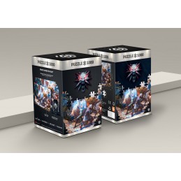 GOOD LOOT PUZZLE THE WITCHER 1000 PIECES PUZZLE 48X68CM GIFT BOX