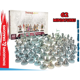 ARCHON STUDIO DUNGEONS AND LASERS TOWNSFOLK MINIATURE PACK FIGURES