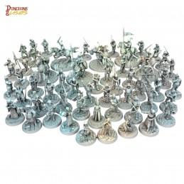 ARCHON STUDIO DUNGEONS AND LASERS TOWNSFOLK MINIATURE PACK FIGURES