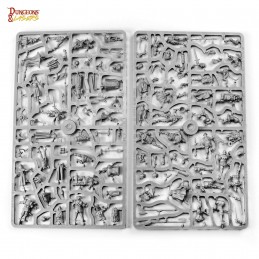 ARCHON STUDIO DUNGEONS AND LASERS TOWNSFOLK MINIATURE PACK FIGURES