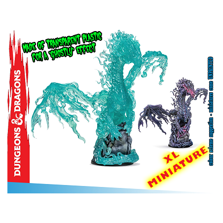 DUNGEONS AND LASERS GHOST DRAGON XL MINIATURE FIGURE