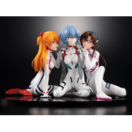 EVANGELION 3.0+1.0 ASUKA REI AND MARI STATUA FIGURE KADOKAWA