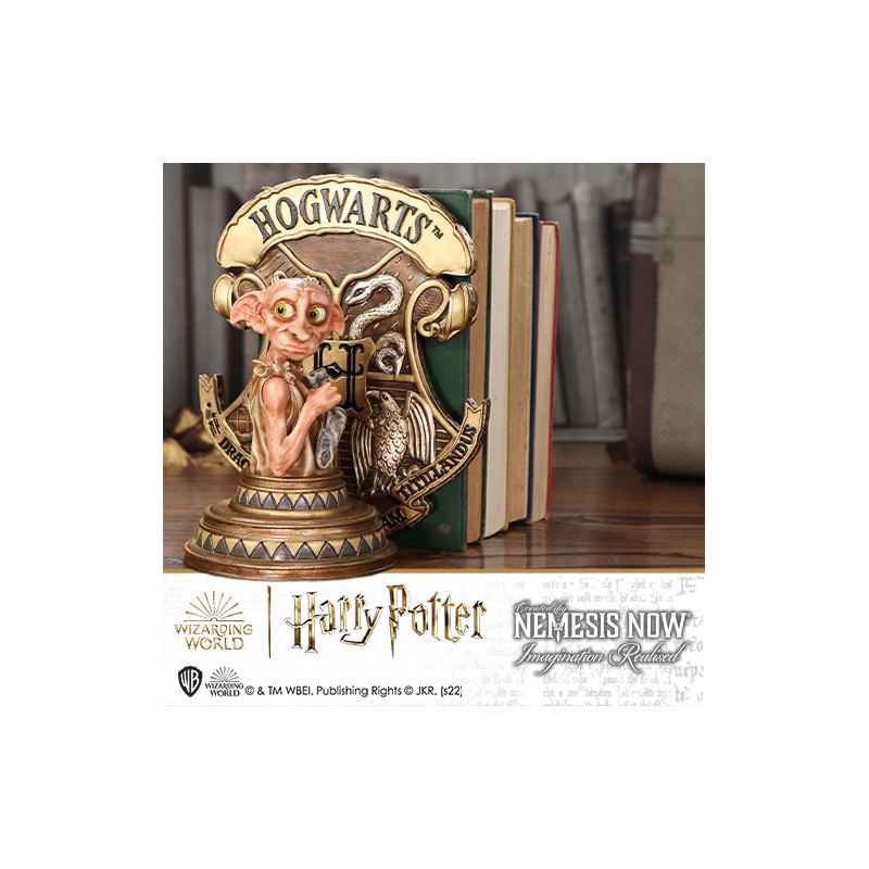 NEMESIS NOW HARRY POTTER DOBBY SINGLE BOOKEND RESIN STATUE