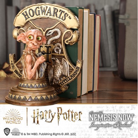 HARRY POTTER DOBBY SINGLE BOOKEND RESIN STATUE