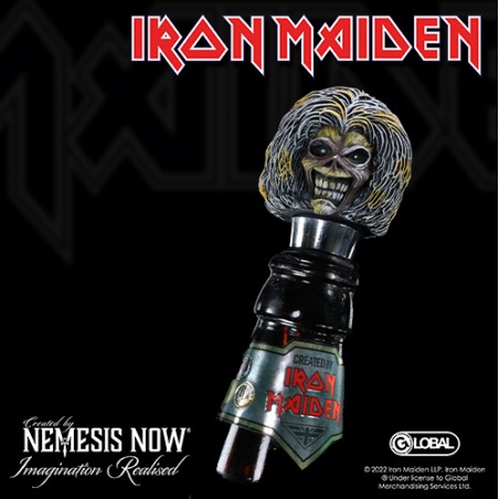 IRON MAIDEN EDDIE THE NUMBER OF THE BEAST BOTTLE STOPPER