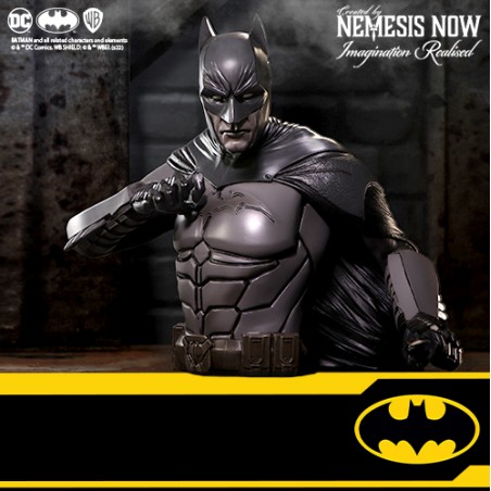 DC COMICS BATMAN THERE WILL BE BLOOD RESIN BUST STATUE