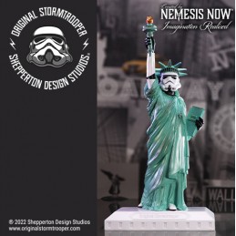 NEMESIS NOW STAR WARS THE ORIGINAL STORMTROOPER WHAT A LIBERTY STATUE FIGURE