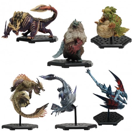MONSTER HUNTER STANDARD MODEL PLUS BEST 19-20-21 SET 6 MINI FIGURES