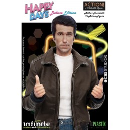 HAPPY DAYS FONZIE WITH JUKE BOX DELUXE ACTION FIGURE 30 CM 1/6 SCALE INFINITE STATUE