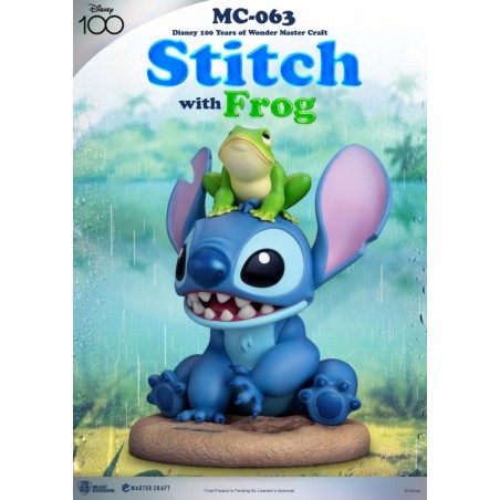 STITCH WITH FROG MASTER CRAFT STATUE 34CM RESIN FIGURE