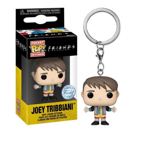 FRIENDS POCKET POP! KEYCHAIN JOEY TRIBBIANI PORTACHIAVI