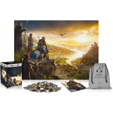 ASSASSIN'S CREED VALHALLA 1500 PEZZI PUZZLE 85X58CM GIFT BOX