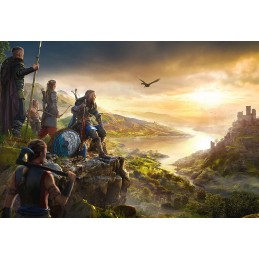 GOOD LOOT PUZZLE ASSASSIN'S CREED VALHALLA 1500 PIECES PUZZLE 85X58CM GIFT BOX