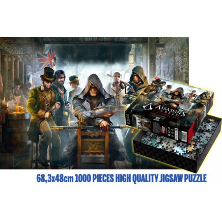 ASSASSIN'S CREED SYNDICATE 1000 PEZZI PUZZLE 48X68CM GIFT BOX