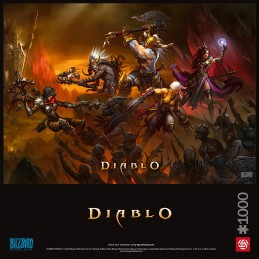 GOOD LOOT PUZZLE DIABLO 1000 PIECES PUZZLE 48X68CM