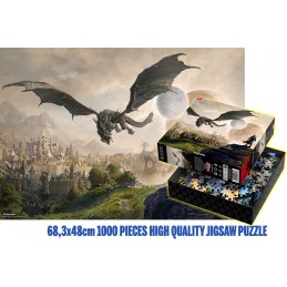 THE ELDER SCROLLS ONLINE 1000 PEZZI PUZZLE 48X68CM GOOD LOOT PUZZLE