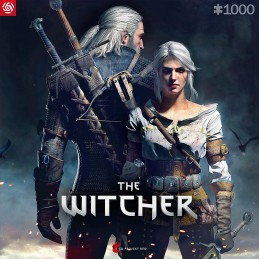 GOOD LOOT PUZZLE THE WITCHER GERALT AND CIRI 1000 PEZZI PUZZLE 48X68CM 1000 PIECES PUZZLE 48X68CM