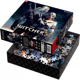 THE WITCHER GERALT AND CIRI 1000 PEZZI PUZZLE 48X68CM GOOD LOOT PUZZLE