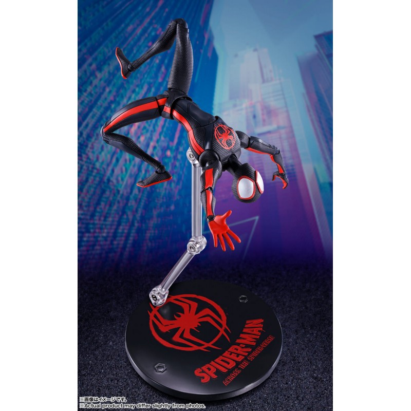 SPIDER-MAN ACROSS THE SPIDERVERSE MILES MORALES S.H. FIGUARTS ACTION FIGURE BANDAI
