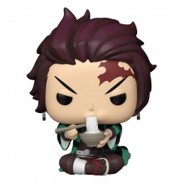 FUNKO FUNKO POP! DEMON SLAYER TANJIRO WITH NOODLES BOBBLE HEAD KNOCKER FIGURE