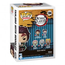 FUNKO FUNKO POP! DEMON SLAYER TANJIRO WITH NOODLES BOBBLE HEAD KNOCKER FIGURE