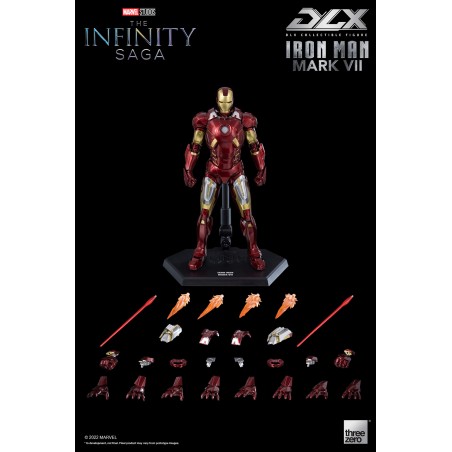 AVENGERS THE INFINITY SAGA IRON MAN MARK VII DLX ACTION FIGURE