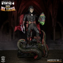 MEZCO TOYS RUMBLE SOCIETY DOC NOCTURNAL STATIC-6 STATUE FIGURE