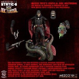 RUMBLE SOCIETY DOC NOCTURNAL STATIC-6 STATUA FIGURE MEZCO TOYS