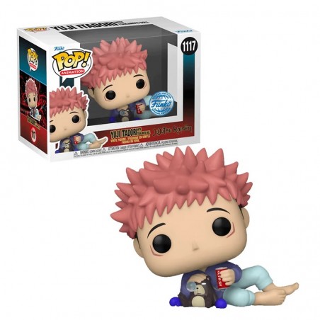 FUNKO POP! JUJUTSU KAISEN YUJI ITADORI WITH TSUKAMOTO DOLL SPECIAL EDITION FIGURE