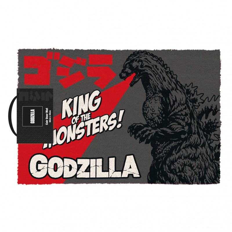 PYRAMID INTERNATIONAL GODZILLA KING OF THE MONSTERS DOORMAT 40X60CM PYRAMID INTERNATIONAL GODZILLA KING OF THE MONSTERS DOORMAT 40X60CM