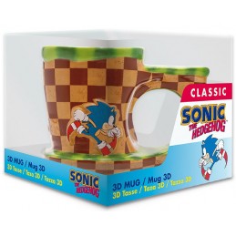 ABYSTYLE SONIC THE HEDGEHOG CLASSIC 3D MUG