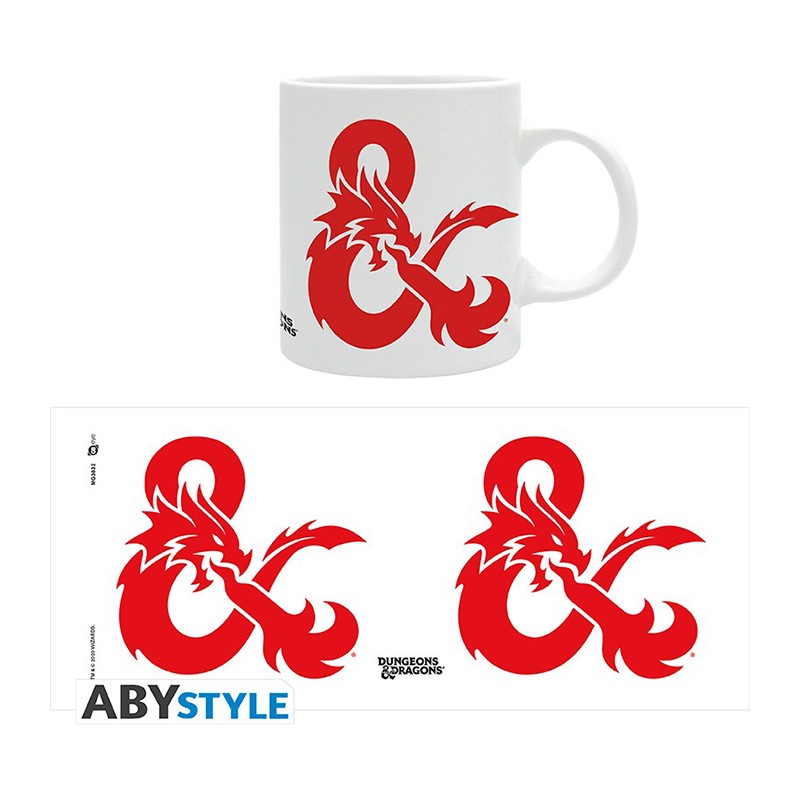 DUNGEONS AND DRAGONS LOGO MUG TAZZA ABYSTYLE