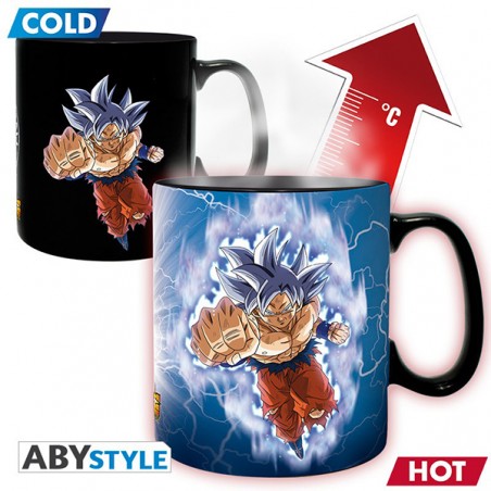 ABYSTYLE DRAGON BALL SUPER GOKU E JIREN MAGIC MUG TAZZA CAMBIACOLORE