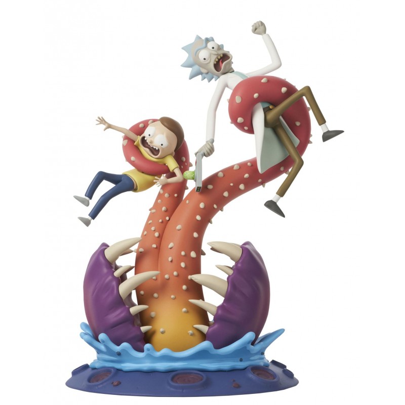 DIAMOND SELECT RICK AND MORTY GALLERY 25CM STATUE FIGURE