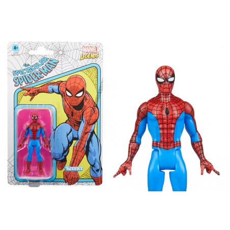 MARVEL LEGENDS RETRO COLLECTION THE SPECTACULAR SPIDER-MAN ACTION FIGURE