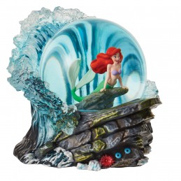 DISNEY SHOWCASE LA SIRENETTA STATUA FIGURE PALLA DI NEVE ENESCO