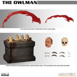 LORD OF TEARS THE OWLMAN ONE:12 COLLECTIVE ACTION FIGURE MEZCO TOYS