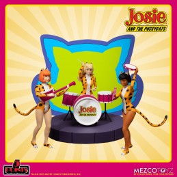 JOSIE AND THE PUSSYCATS BOX SET 5 POINTS ACTION FIGURE MEZCO TOYS