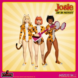 MEZCO TOYS JOSIE AND THE PUSSYCATS BOX SET 5 POINTS ACTION FIGURE