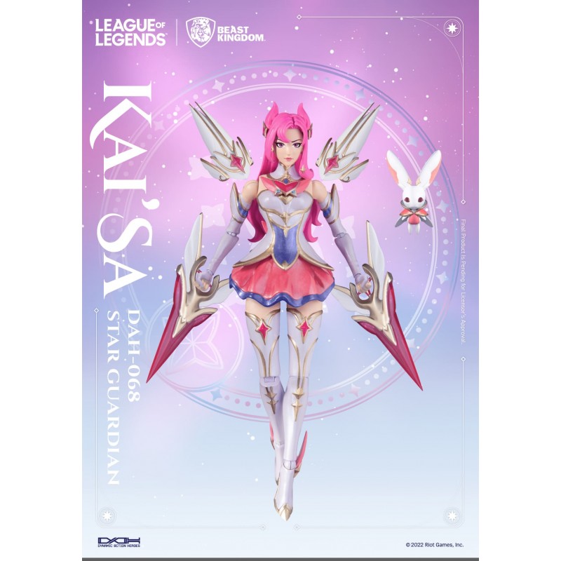 LEAGUE OF LEGENDS LOL KAI'SA STAR GUARDIAN DAH-068 ACTION FIGURE BEAST KINGDOM