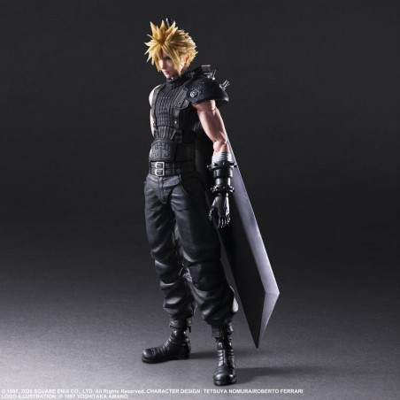 FINAL FANTASY 7 REMAKE CLOUD STRIFE PLAY ARTS KAI ACTION FIGURE