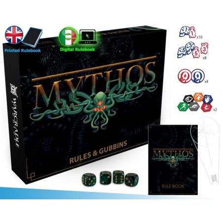MYTHOS RULES AND GUBBINS BOX SET MINIATURE GAME
