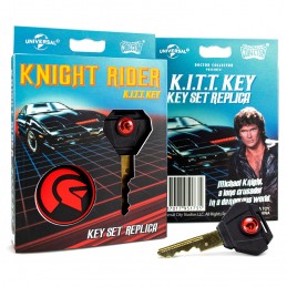 DOCTOR COLLECTOR KNIGHT RIDER K.I.T.T. KEY SET REPLICA SUPERCAR
