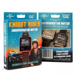 KNIGHT RIDER MICHAEL KNIGHT COMMUNICATOR WATCH COMLINK REPLICA SUPERCAR DOCTOR COLLECTOR