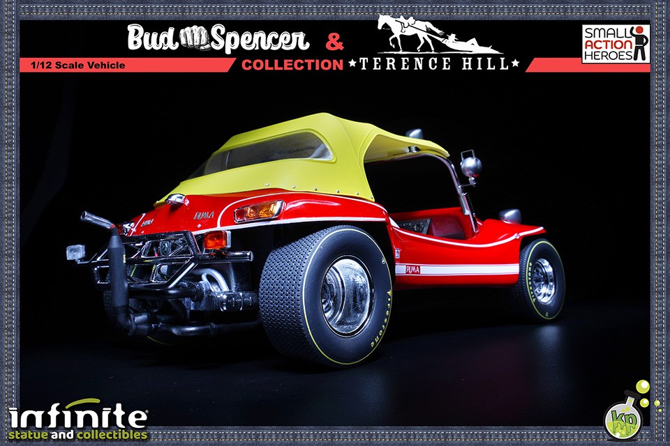 DUNE BUGGY di BUD SPENCER in Altrimenti ci Arrabbiamo - Modellino in  Metallo con Figure 20cm Scala 1:18 Limitata Infinity Statue - Oggetti  Fantastici