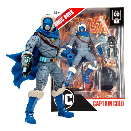 DC DIRECT PAGE PUNCHERS THE FLASH CAPTAIN COLD ACTION FIGURE
