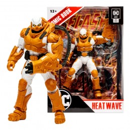 MC FARLANE DC DIRECT PAGE PUNCHERS THE FLASH HEAT WAVE ACTION FIGURE