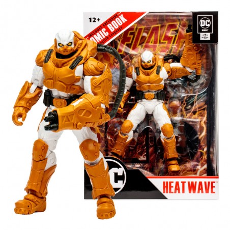 DC DIRECT PAGE PUNCHERS THE FLASH HEAT WAVE ACTION FIGURE