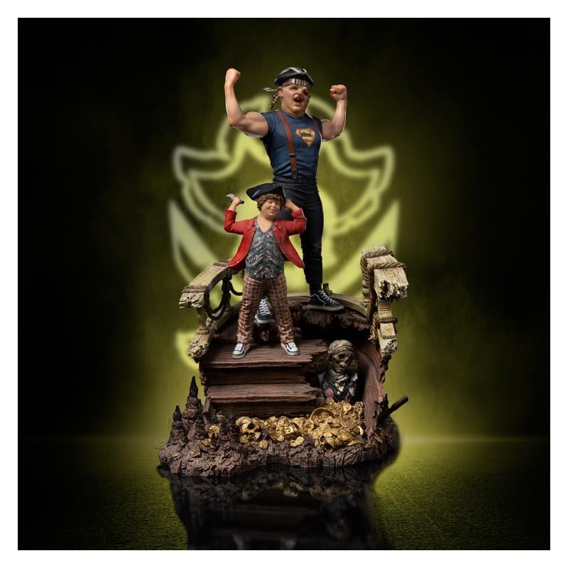 IRON STUDIOS THE GOONIES SLOTH AND CHUNK DELUXE ART SCALE 1/10 STATUE FIGURE